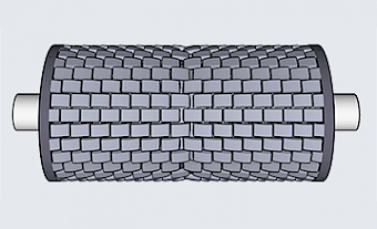 Drawing of spreader roller ESR ST 80/110